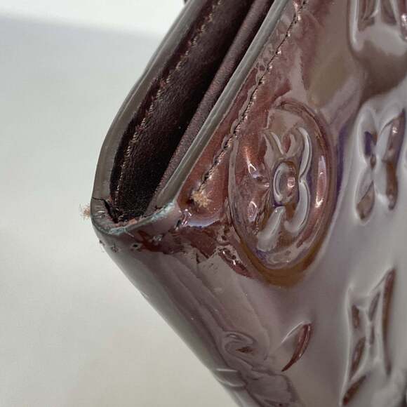 Louis Vuitton Vernis Portefeuille Sarah Long Wallet M93524 Alamante Women's - Picture 5 of 12